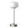 Himmennettävä LED-kosketuspöytävalaisin RIMINI LED/2W/5V USB 2000 mAh mattakromi/valkoinen