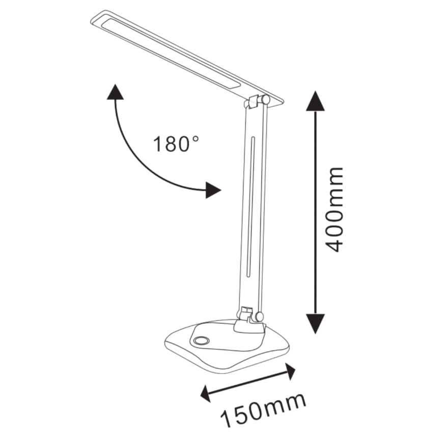 Himmennettävä LED-kosketuspöytävalaisin TOLEDO LED/8W/230V 3000-6500K