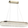 Himmennettävä LED-kristalliriippuvalaisin vaijerilla THALIA LED/50W/230V 3000-6000K + kaukosäädin