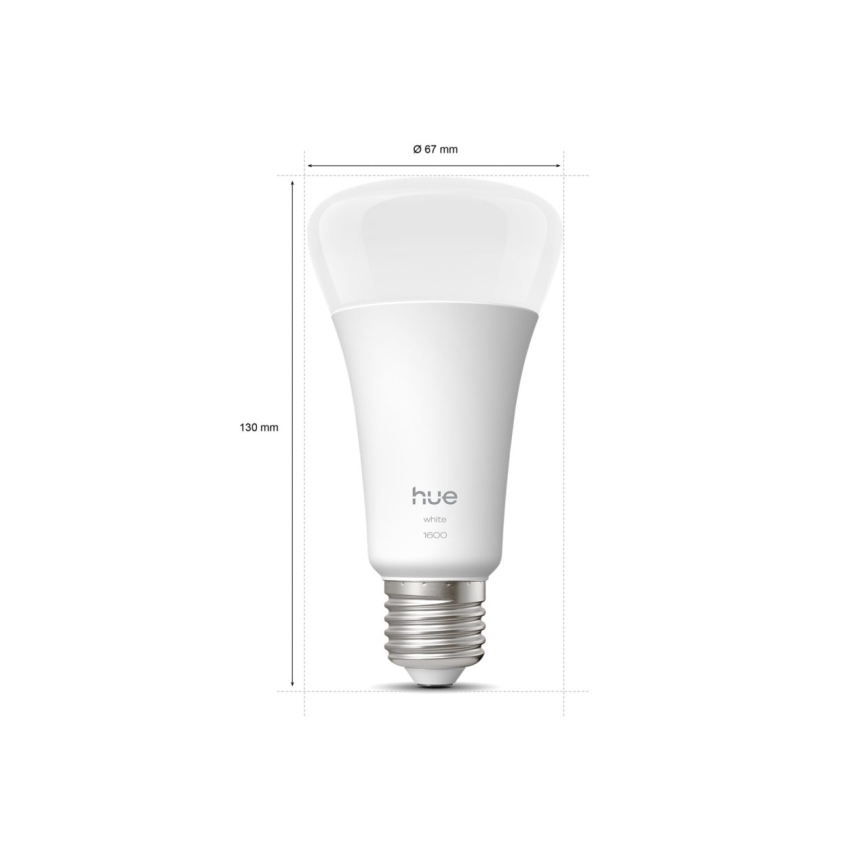 Himmennettävä LED-lamppu Philips Hue WHITE E27/13,5W/230V 2700K