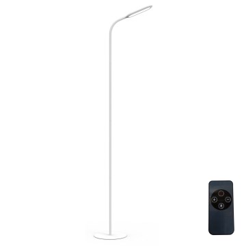 Himmennettävä LED-lattiavalaisin LED/10W/230V 3000/4000/6000K valkoinen + kauko-ohjaus