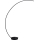 Himmennettävä LED-lattiavalaisin LED/28W/230V 3000-6500K + kaukosäädin