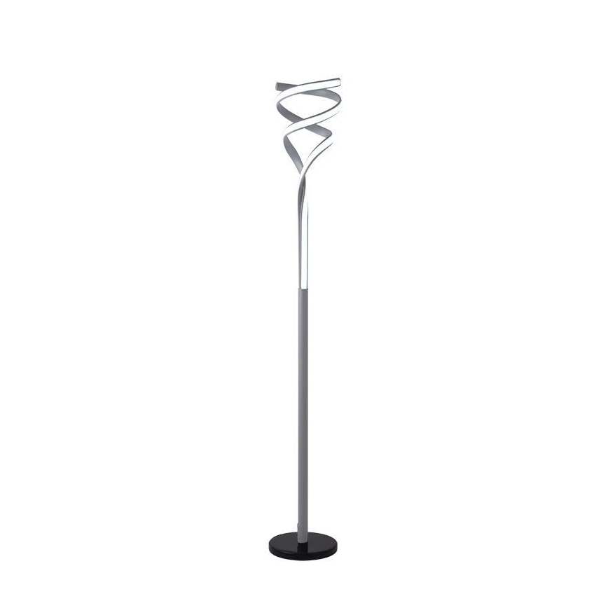 Himmennettävä LED-lattiavalaisin LED/50W/230V 3000-6500K harmaa + kauko-ohjaus