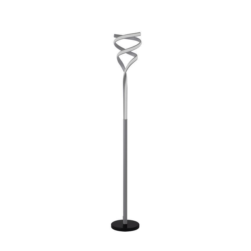 Himmennettävä LED-lattiavalaisin LED/50W/230V 3000-6500K harmaa + kauko-ohjaus