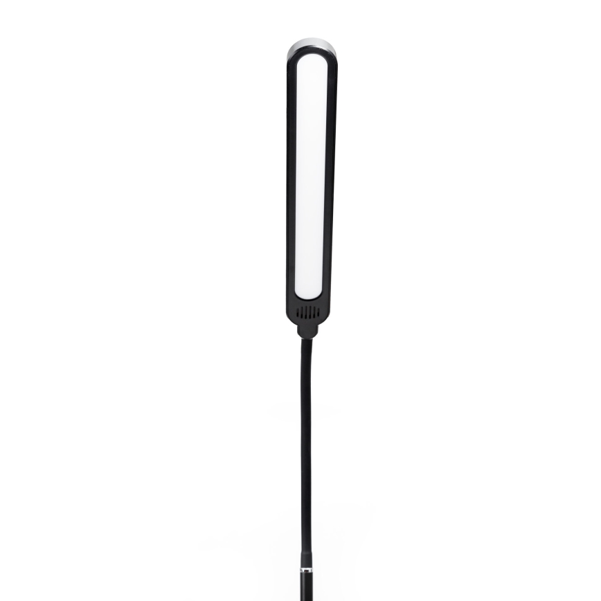 Himmennettävä LED-lattiavalaisin SIGNUS LED/10W/230V 3000/4500/6500K musta