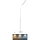 Himmennettävä LED-lattiavalaisin SIGNUS LED/10W/230V 3000/4500/6500K valkoinen