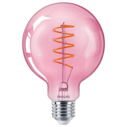 Himmennettävä LED-polttimo DECO Philips G93 E27/4,5W/230V 1800K