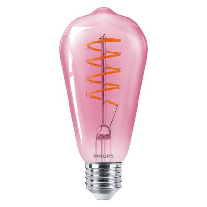 Himmennettävä LED-polttimo DECO Philips ST64 E27/4,5W/230V 1800K