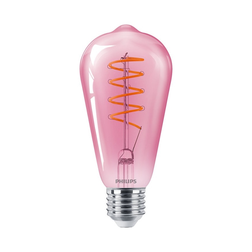 Himmennettävä LED-polttimo DECO Philips ST64 E27/4,5W/230V 1800K