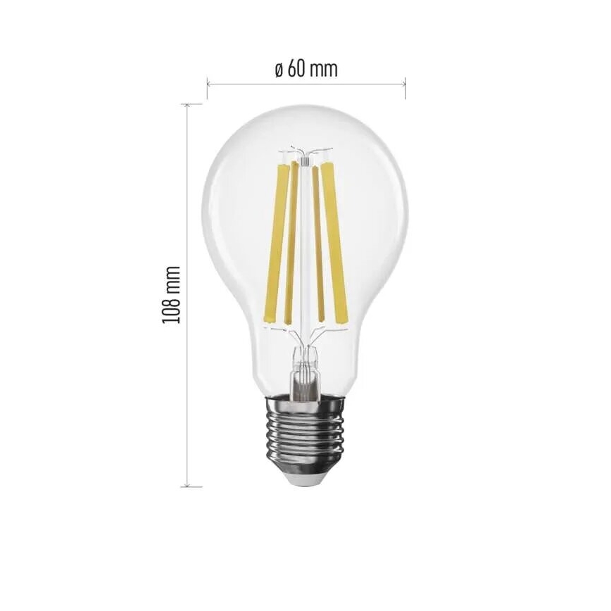 Himmennettävä LED-polttimo FILAMENT A60 E27/11W/230V 2700K