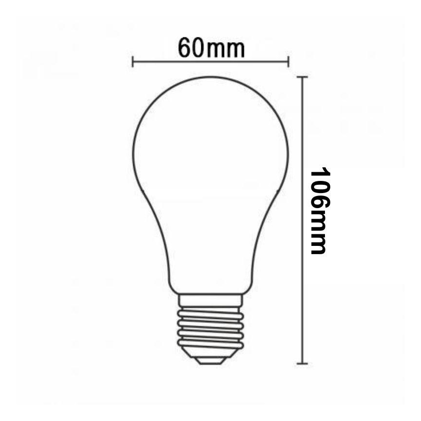 Himmennettävä LED-polttimo FILAMENT A60 E27/11W/230V 3000K