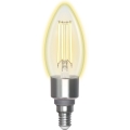 Himmennettävä LED-polttimo FILAMENT C35 E14/4,5W/230V 2700-6500K Wi-Fi - Aigostar
