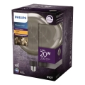 Himmennettävä LED-polttimo FILAMENT G200 E27/6,5W/230V 1800K