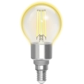 Himmennettävä LED-polttimo FILAMENT G45 E14/4,5W/230V 2700-6500K Wi-Fi - Aigostar