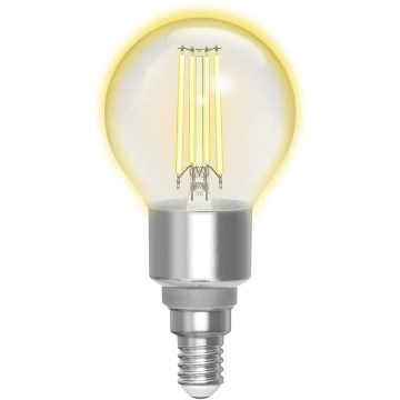 Himmennettävä LED-polttimo FILAMENT G45 E14/4,5W/230V 2700-6500K Wi-Fi - Aigostar