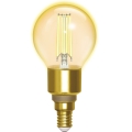 Himmennettävä LED-polttimo FILAMENT G45 E14/4,5W/230V 2700-6500K Wi-Fi - Aigostar