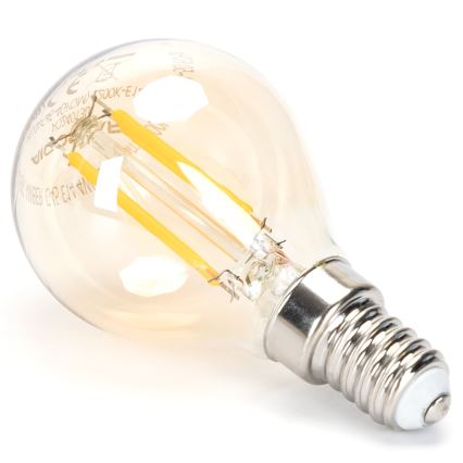Himmennettävä LED-polttimo FILAMENT G45 E14/4W/230V 2200K - Aigostar