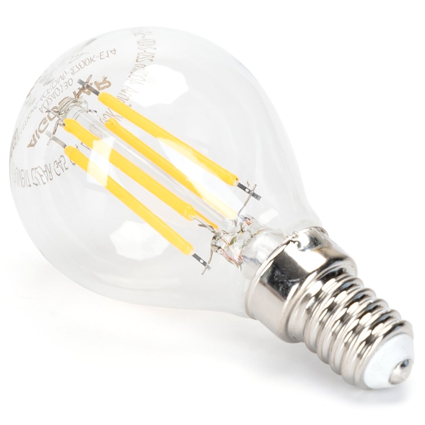 Himmennettävä LED-polttimo FILAMENT G45 E14/4W/230V 2700K - Aigostar