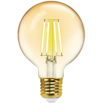 Himmennettävä LED-polttimo FILAMENT G80 E27/6W/230V 2700-6500K Wi-Fi - Aigostar