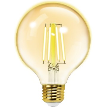Himmennettävä LED-polttimo FILAMENT G95 E27/6W/230V 2700-6500K Wi-Fi - Aigostar