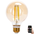 Himmennettävä LED-polttimo FILAMENT MESH Älykäs G80 E27/6W/230V 2700-6500K - Aigostar