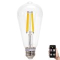 Himmennettävä LED-polttimo FILAMENT MESH Älykäs ST64 E27/6W/230V 2700-6500K - Aigostar