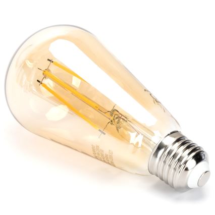 Himmennettävä LED-polttimo FILAMENT ST64 E27/6W/230V 2200K - Aigostar