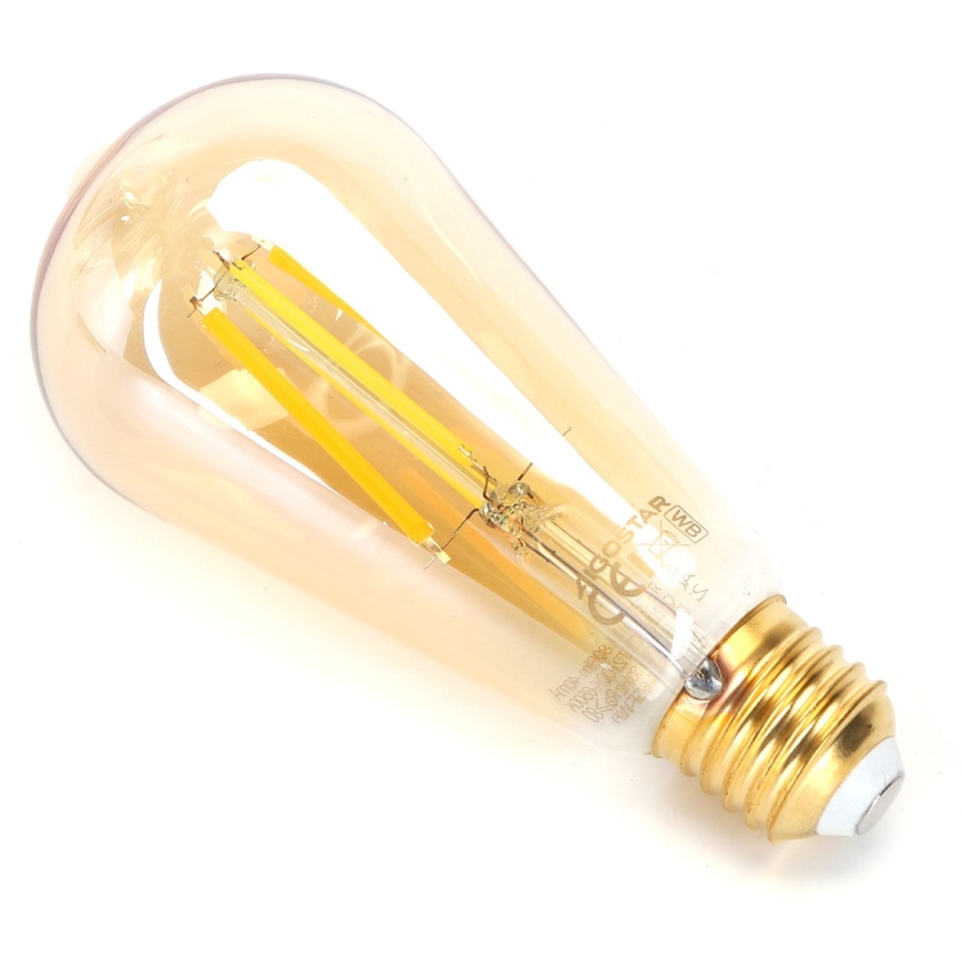 Himmennettävä LED-polttimo FILAMENT ST64 E27/6W/230V 2700-6500K Wi-Fi - Aigostar