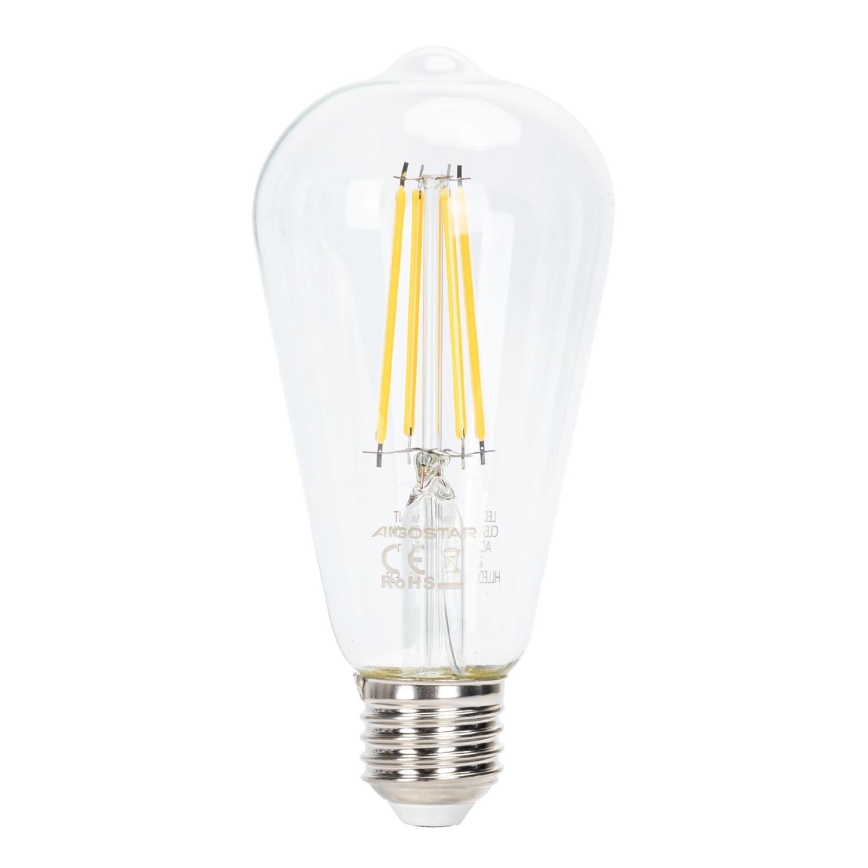 Himmennettävä LED-polttimo FILAMENT ST64 E27/6W/230V 2700K - Aigostar