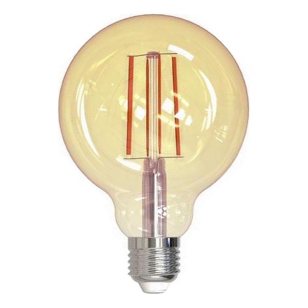Himmennettävä LED-polttimo FILAMENT VINTAGE G95 E27/12W/230V 2000K