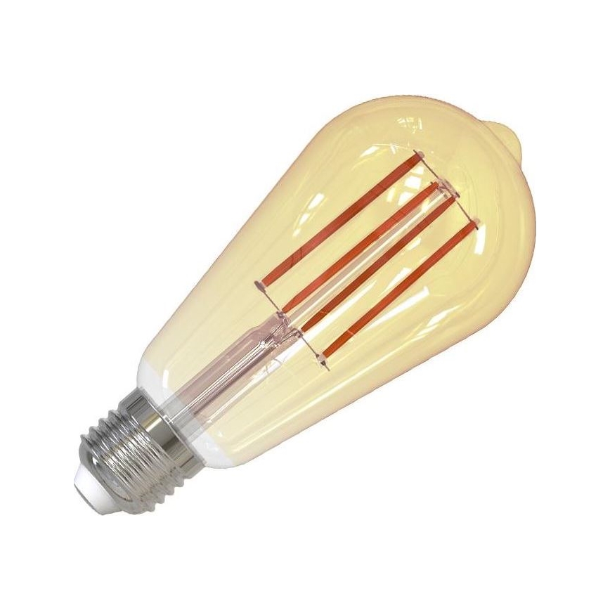 Himmennettävä LED-polttimo FILAMENT VINTAGE ST64 E27/12W/230V 2000K