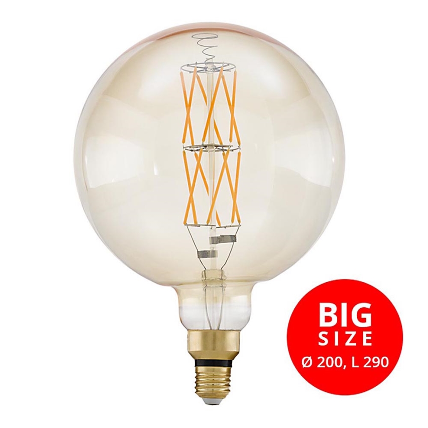 Himmennettävä LED-polttimo G200 E27/8W/230V 2100K - Eglo 11687
