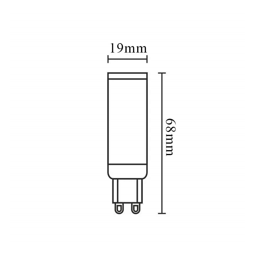 Himmennettävä LED-polttimo G9/6W/230V 2800K
