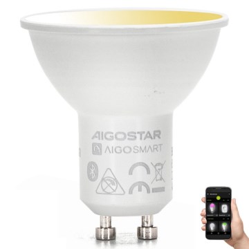 Himmennettävä LED-polttimo GU10/6,5W/230V 2700-6500K - Aigostar