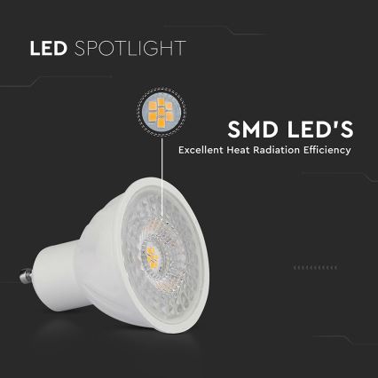 Himmennettävä LED-polttimo GU10/6W/230V 3000K 110°