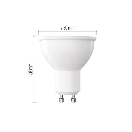 Himmennettävä LED-polttimo MR16 GU10/7W/230V 3000K