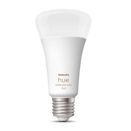 Himmennettävä LED-polttimo Philips Hue White And Color Ambiance A67 E27/13,5W/230V 2000-6500K