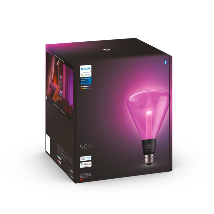 Himmennettävä LED-polttimo Philips Hue White and Color Ambiance E27/6,5W/230V 2000-6500K