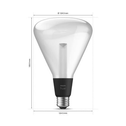 Himmennettävä LED-polttimo Philips Hue White and Color Ambiance E27/6,5W/230V 2000-6500K