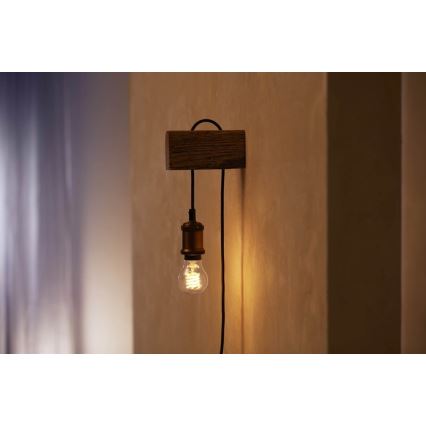Himmennettävä LED-polttimo Philips Hue WHITE FILAMENT A60 E27/7W/230V 2100K