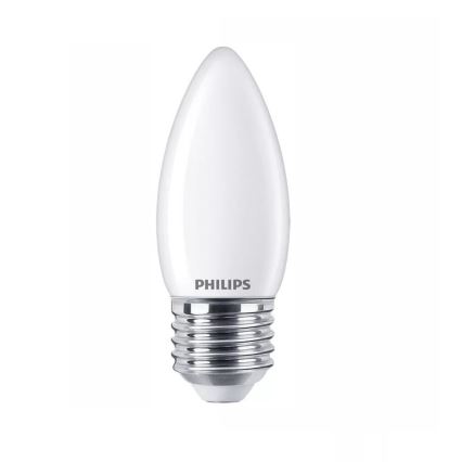 Himmennettävä LED-polttimo Philips Warm Glow B35 E27/3,4W/230V 2200-2700K CRI 90