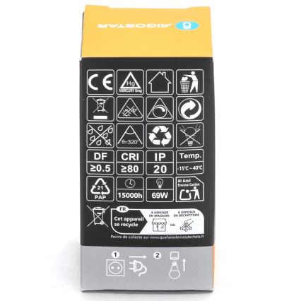 Himmennettävä LED-polttimo R7s/8W/230V 2700K - Aigostar