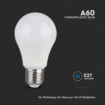 Himmennettävä LED-polttimo SAMSUNG CHIP A60 E27/11W/230V 3000K