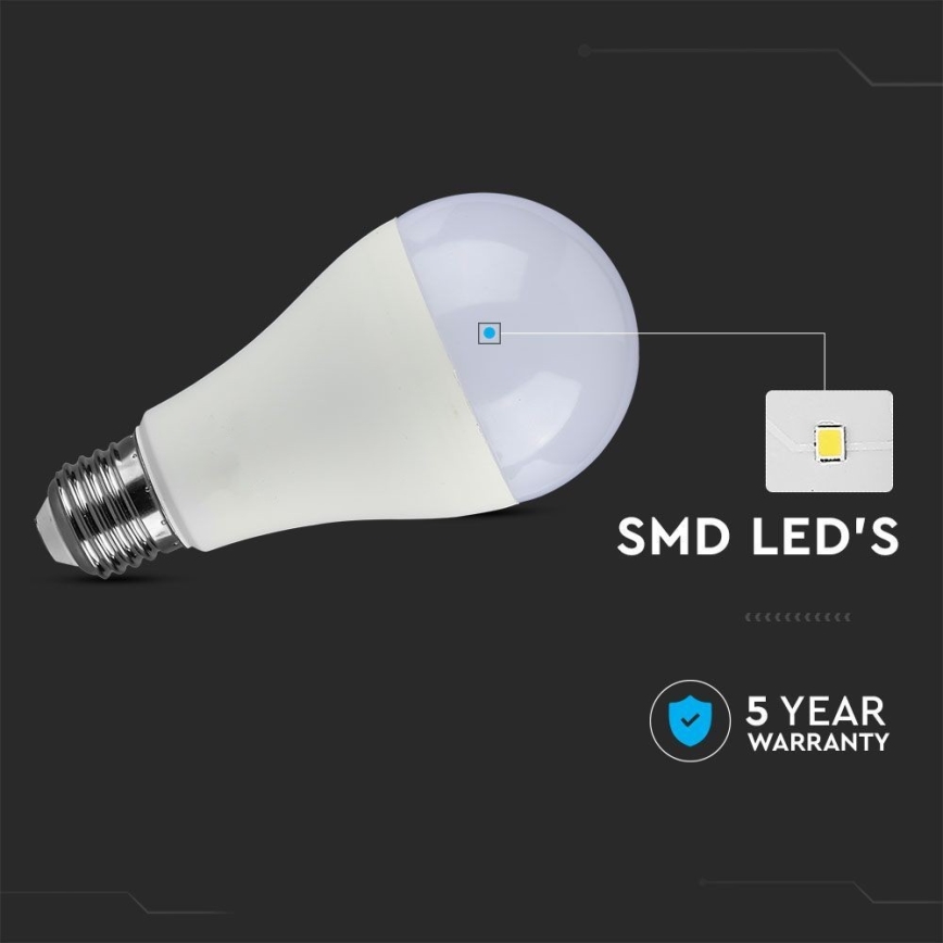 Himmennettävä LED-polttimo SAMSUNG CHIP A65 E27/17W/230V 4000K