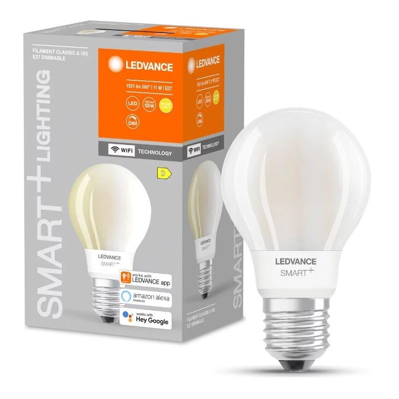 Himmennettävä LED-polttimo SMART+ FILAMENT E27/11W/230V 2700K Wi-Fi - Ledvance