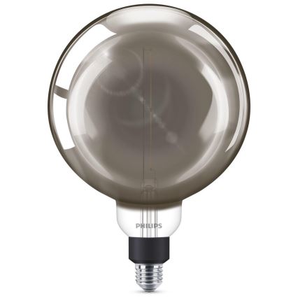 Himmennettävä LED-polttimo SMOKY VINTAGE Philips E27/6,5W/230V 4000K