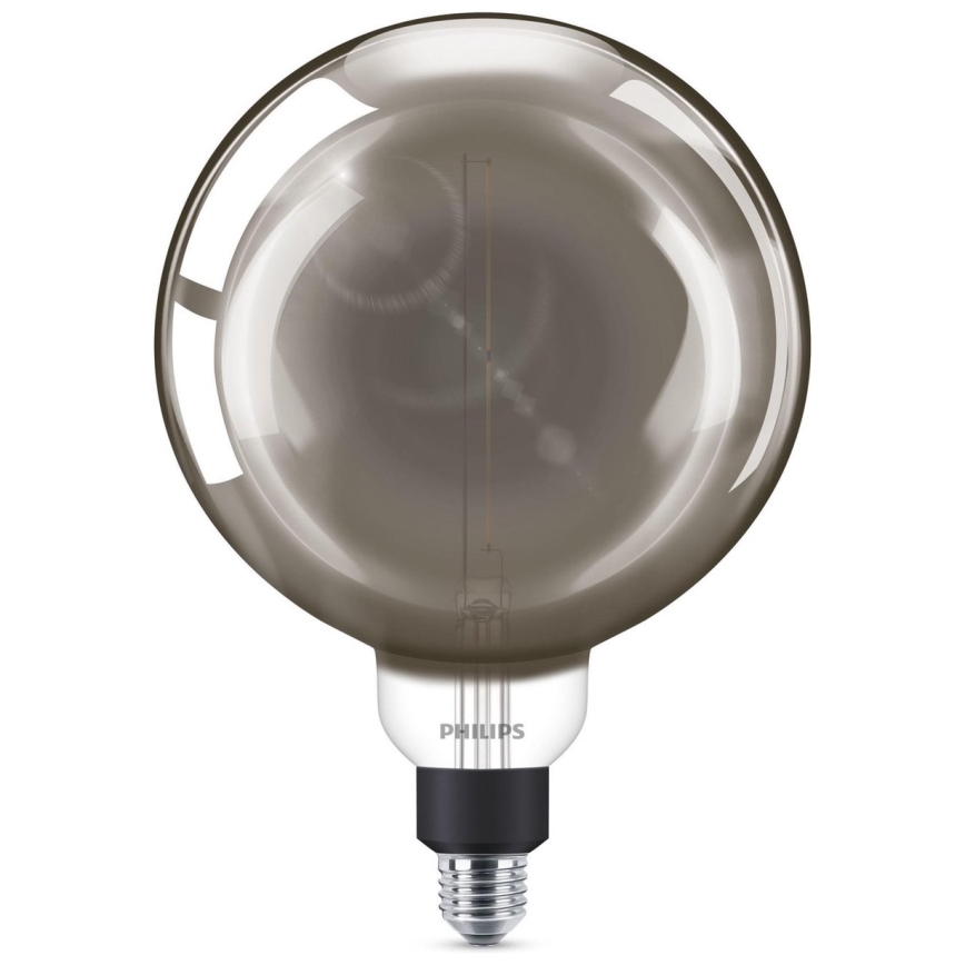 Himmennettävä LED-polttimo SMOKY VINTAGE Philips E27/6,5W/230V 4000K