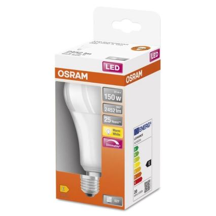 Himmennettävä LED-polttimo SUPERSTAR E27/20W/230V 2700K - Osram