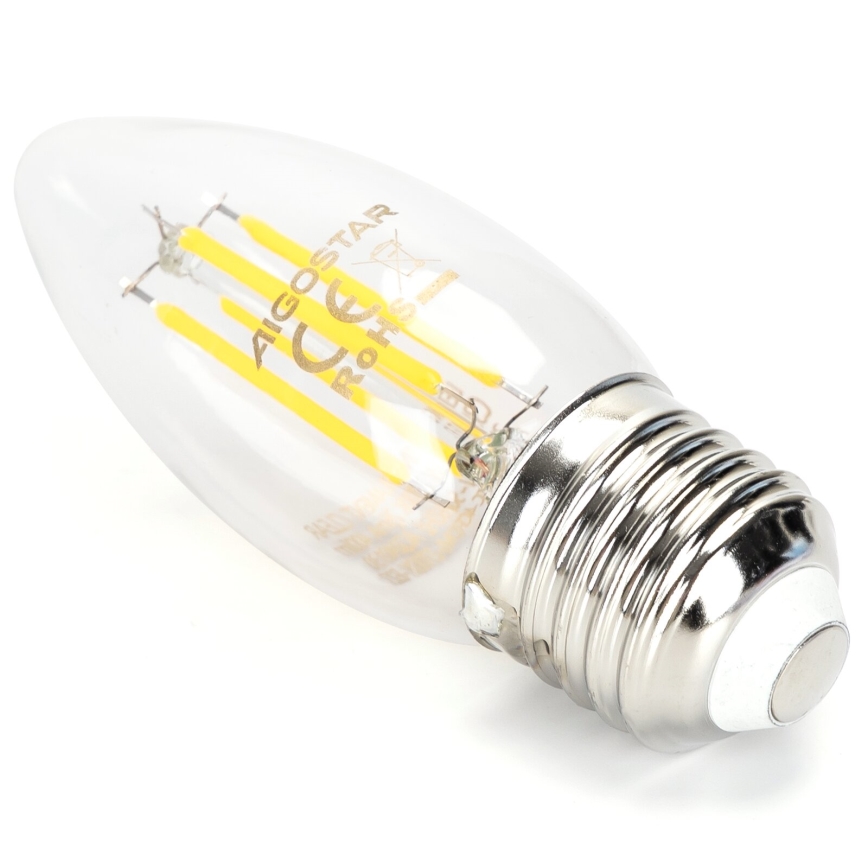 Himmennettävä LED-polttimo VINTAGE C35 E27/4W/230V 6500K - Aigostar
