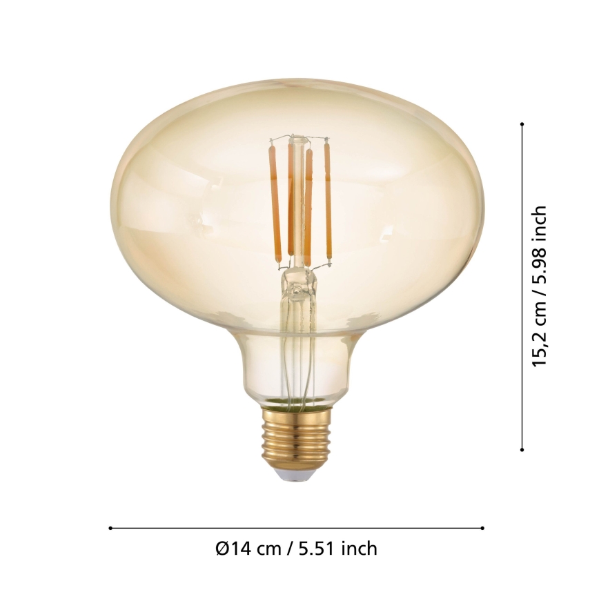 Himmennettävä LED-polttimo VINTAGE E27/4W/230V 2200K - Eglo 12596